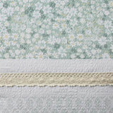 Full/Queen 5 Piece Seersucker Comforter Set with Throw Pillows B035128845