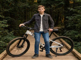 A24289 ECARPAT 24 Inch 21 Speed Mountain Bike, Adult Mountain Bicycle with Front Suspension, Dual W1856P483979
