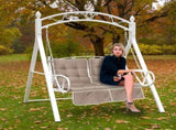 Outdoor High-Back Chair Cushions, One-Piece Hinged and Back Design, Fade-Resistant & Waterproof 50023565