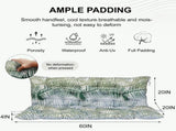 Outdoor Swing Cushions 60 Inch, Waterproof 4" Thick Porch Swing Cushion Replacement with Backrest 96023057