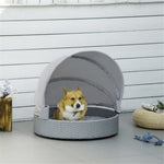 ZUN Dog Bed / Rattan Pet Sofa （Prohibited by WalMart） 68743629