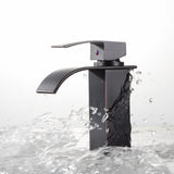 ORB Bathroom Faucet, Faucet for Bathroom Sink, Single Hole Bathroom Faucet Modern Single Handle W1932P172313