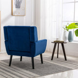 Modern Soft Velvet Material Ergonomics Accent Chair Living Room Chair Bedroom Chair Home Chair With W67639362