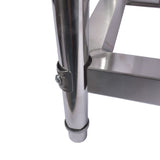 Stainless Steel Kitchen Sink Commercial Freestanding Utility Sink with Drawer and Pull-Out Faucet 64460763