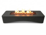 56" Propane Fire Pit, Rectangular Outdoor Gas Fire Pit 50,000 BTU, Modern Minimalist Fire W5727P464547