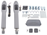 Automatic Dual Swing Gate Opener Kit For Doors up to 660lb with Remote Control 16712378