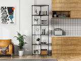 6 Tier Shelf Wire Shelf Rack Pentagonal Shelves Adjustable Metal Heavy Duty Free Standing W155083050