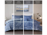 King/Cal King Velvet Duvet Cover Set with Throw Pillow B03596097