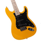 ZUN GST Stylish Electric Guitar Kit with Black Pickguard Orange 77730994