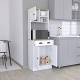 ZUN Albany Kitchen Pantry with 3-Doors Cabinet and Drawer B200P188855