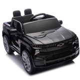 ZUN 12V Kids Ride on Car W/Parents Control,Licensed Chevrolet Silverado,Four-wheel suspension,LED W1578P202302