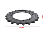 12 Bolt 21 Teeth Drive Sprocket for Bobcat Mini Excavator 331 334 325D 325E 328D 328E 328G 428 86460260