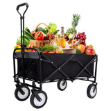 Collapsible Foldable Wagon with strapping system Beach Wagon Utility Utility Wagon Grocery W2932P210082