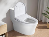 Smart Bidet Toilet Seat with Side Knob Adjustable Heated Seat with Water Temperature and Pressure W3598P451107