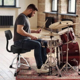 Drum Throne with Backrest, Hydraulic Drum Stool Adjustable Height, Heavy Duty Hydraulic Drum Seat 18687702