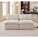 Modular Sofa,No Armrests,At will DIY,Soft Chenille Fabric,Neck W2108P261276