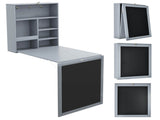 Gray wall mounted office desk 67652279