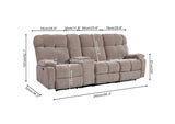 Liyasi OKIN Motor Power Recliner Sofa Multiple Combinations Armless Chair W820P216831