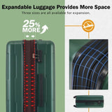 2 Piece Luggage Set with Bags Expanable Spinner Wheels ABS Lightweight Suitcase with TSA Lock N732P198744F