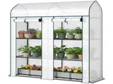 Garden Bed with Mini Greenhouse 20295784