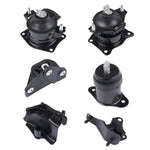 ZUN Set of 6 Engine Motor & Mount A4517 A4516 for Honda Accord 2.4L 2003-2007 Auto 05749091