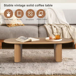 ZUN 51'' Tapered Tabletop Coffee Table 01334277