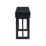 U_STYLE Elegant Console Table with Three Drawers, Extra Long Entryway Table for Entryway, Hallway, N711P175776B