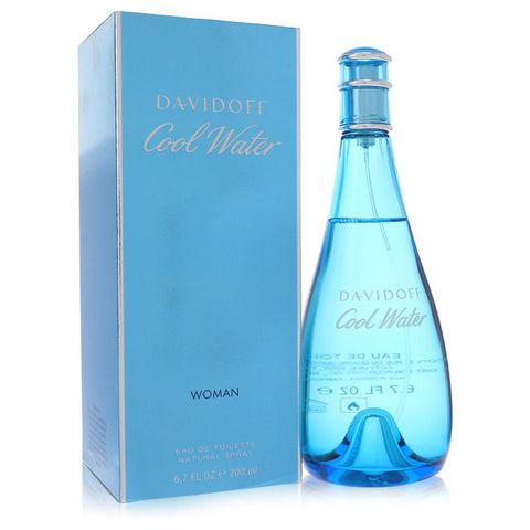 Cool Water by Davidoff Eau De Toilette Spray 6.7 oz for Women FX-460047