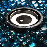 Tabletop Fire Pit with Glass Wind Guard W853P154499