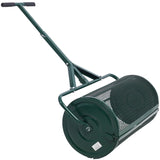 Peat Moss Spreader 24inch,Compost Spreader Metal Mesh,T shaped Handle for planting seeding,Lawn and W46554057