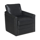 Black Swivel Accent Chair B062P209161
