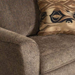 ZUN Camero Fabric Pillowback Arm Chair, Brown T2574P195451