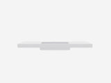 BB0248Y101H integrated engineered solid surface basin WITHOUT drain and faucet, glossy white color W1865P442971