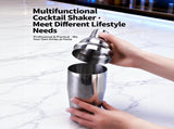 "Cocktail Shaker Set,12 Piece Bartender Kit with Stand,Bar Set for Mixed Drink, Professional Bar 72519403