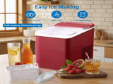 Portable Countertop Ice Maker, 26 lbs Per Day, Compact Ice Machine with Quick Ice Cycles, No 61078458