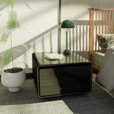 Modern Smart Side Table with Built-in Fridge, Wireless Charging, Temperature Control, Power Socket, W1172P178854