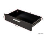 8 Drawer Double Dresser for Bedroom, Wide Storage Cabinet for Living Room Home Entryway, Black 98134933
