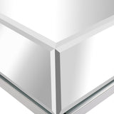 One Drawer Modern Mirrored Glass 75011668