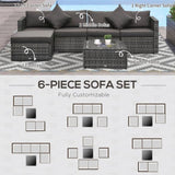 Pieces Patio Furniture Set 02764740