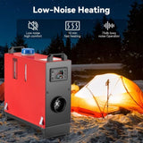 All in One 8KW 12V-24V Portable Diesel Air Heater with Muffler, Remote Control, LCD Monitor, Fast 65595654