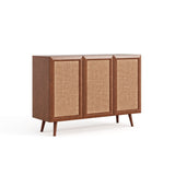 Entryway Storage Media Console Farmhouse Tv Stand Accent Buffet Sideboard Cabinet With Doors and W2263P207528