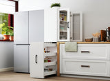 70.87" H Display Storage Cabinet , 4 Tier multi-functional pull-out multi-tier storage shelf & 2 W331P295245