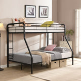 Twin Over FULL Metal Bunk Bed , No Box Spring Needed, Large Under Bed Storage, Easy Assemble W311P248420