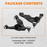 2pc Front Lower Control Arms w/ Ball Joint for 2005 2006-2014 2015 Toyota Tacoma 17492708