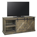 ZUN Bridgevine Home Farmhouse 66 inch TV Stand Console for TVs up to 80 inches, No Assembly Required, B108P160159