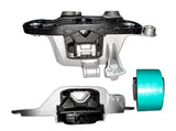 3Pcs Engine & Transmission Mounts Set Fits for Chevrolet Cruze L, LS, LT, Premier 1.4L L4 Gas 04190445