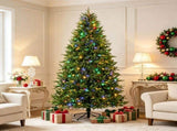 7.5ft Dual Color LED Christmas Tree 11 Modes with Remote 35896734