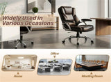 Ergonomic Executive Office Chair with Contoured Backrest, Adjustable Height & Recline for Home 56232565