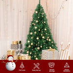 ZUN 5 FT Artificial Christmas Tree, Unlit Christmas Pine Tree with 500 Branch Tips and Sturdy Metal 82881767