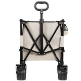 Foldable Wagon with Extended Tailgate, Extra Long Extender Wagon Cart,Beach Wagon Cart Heavy Duty W2932P289383